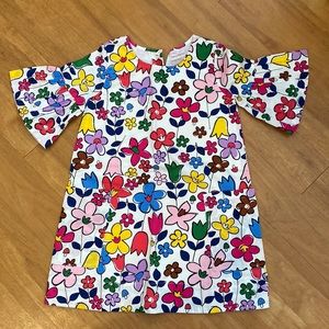 Hanna Andersson floral bell sleeves dress